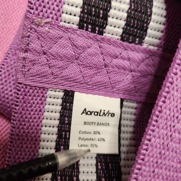 Aora LiVre Resistance Booty Bands – Youth & Health – Pink & Purple Set - Picture 4 of 4